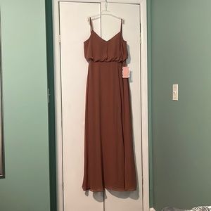 Birdy Grey Desert Rose sz L bridesmaid dress